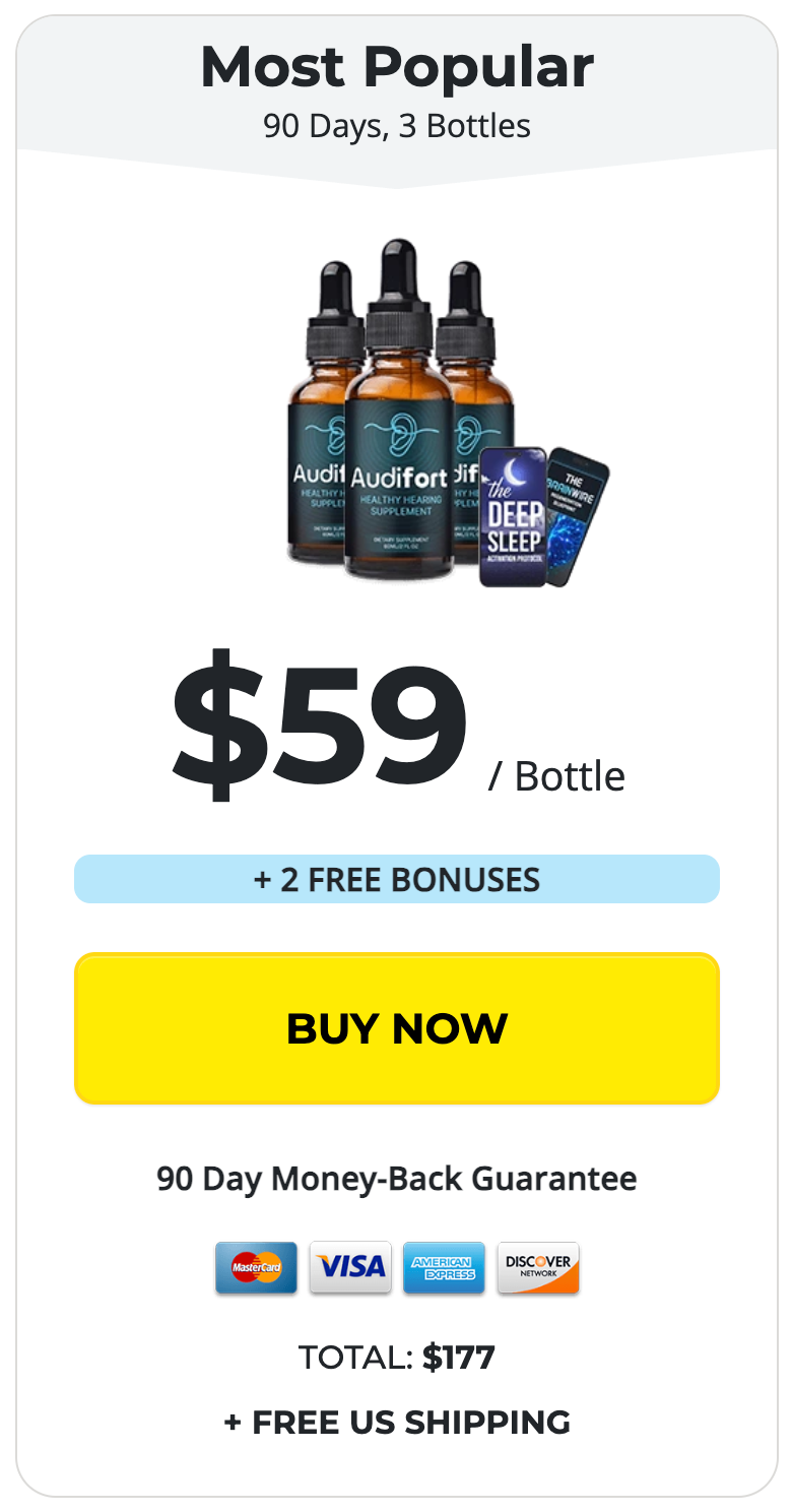 Audifort Buy 3 Bottles